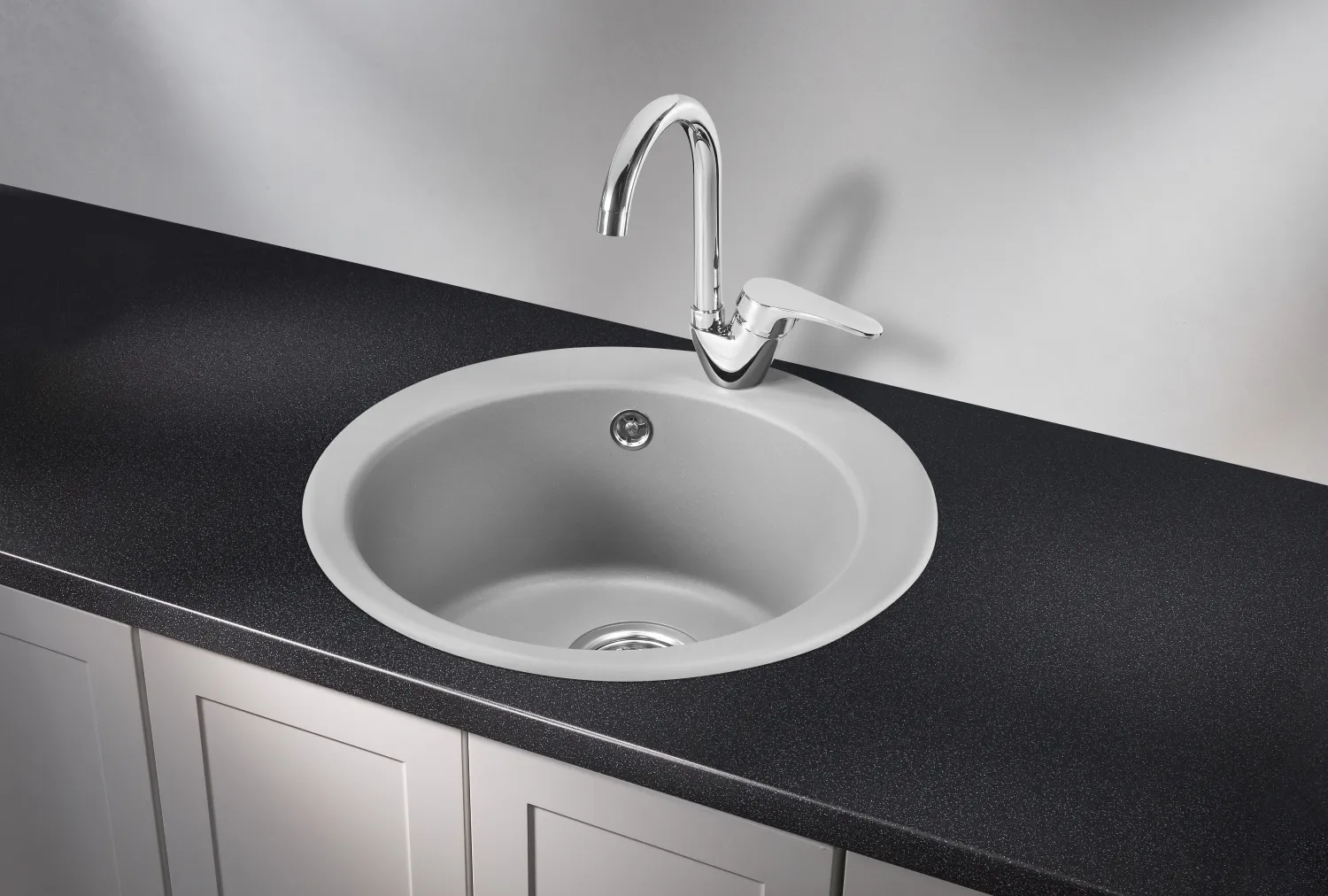 4801, АЛЮМИНИУМ, кухонная мойка, кварц