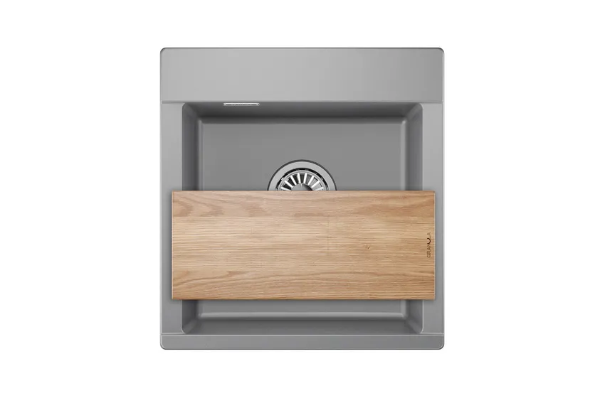 ES-4701, АЛЮМИНИУМ, кухонная мойка, кварц, ESTETICA