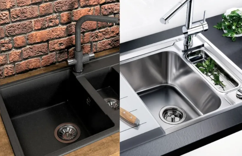 Какая мойка лучше, из нержавеющей стали или из искусственного камня?