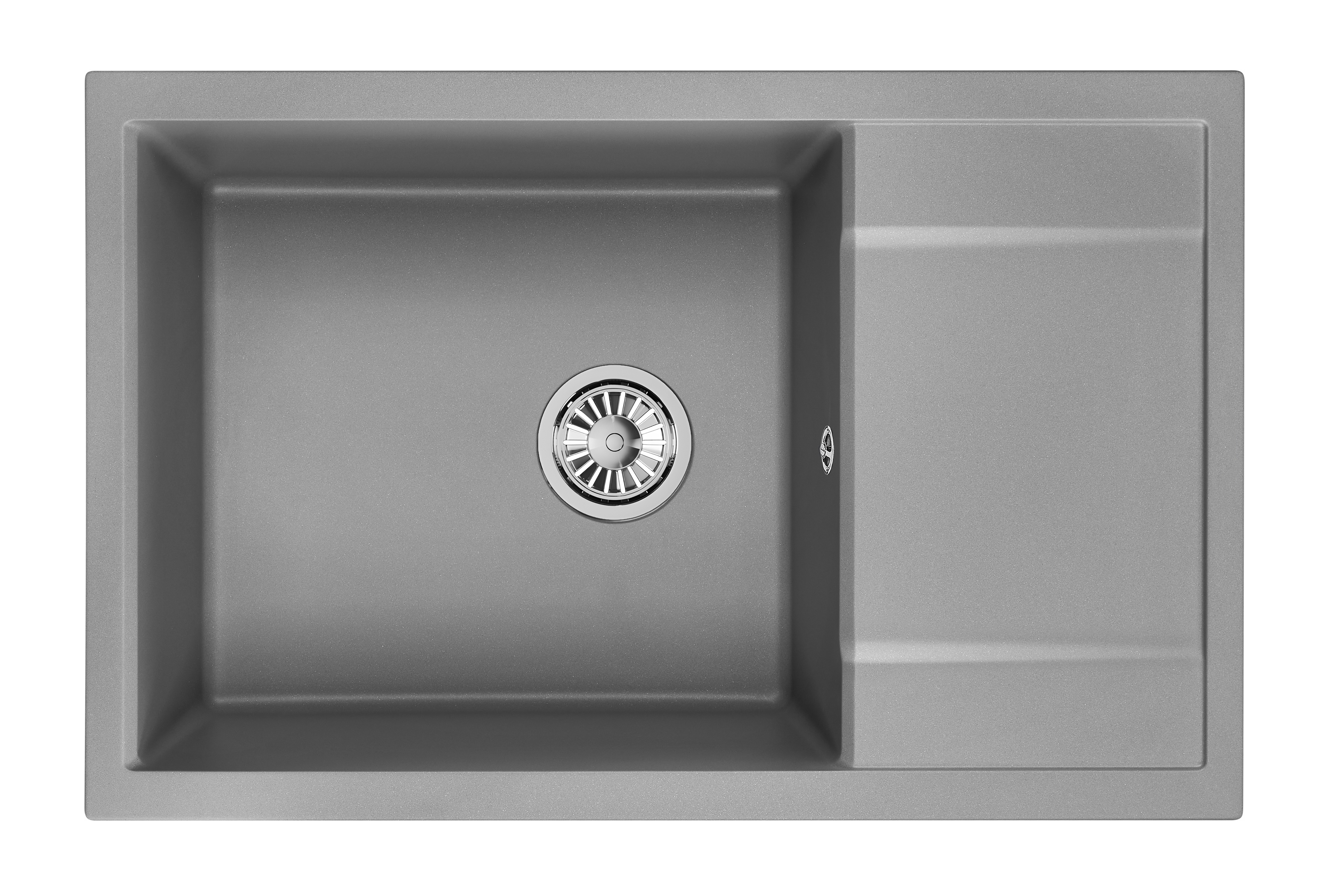 Мойка для кухни Granula 7805 алюминиум, 78х50 см, прямоугольная